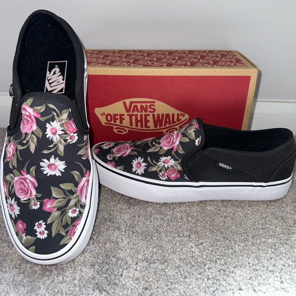 Vans Asher Slip-on Sneakers Women’s 9.5